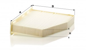 VW GOLF V/ AUDI A3 [8P1] НЕ УГОЛЬНЫЙ CU2939 MANN FILTER