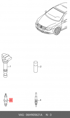 VAG PLATINUM 06H 905 621 A VAG