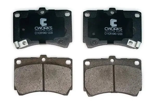 Тормозные колодки передние Low Metallic C11CR1043 C11CR1043 CWORKS