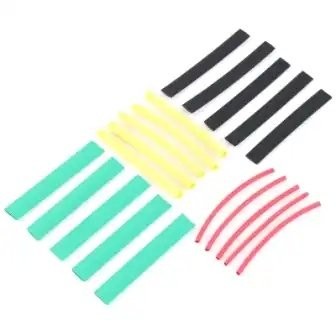 Трубка термоусадочная набор №3 (20 шт) Ф 3/1,5, 6/3, 8/4,10/5 (по 5 шт) "VOLTON" VLT250043 VOLTON