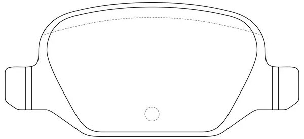 Колодки тормозные задние (LADA GRANTA, KALINA) BP41197 BP41197 SB NAGAMOCHI