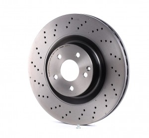 Диск тормозной перфорированный 09.A817.11 09.A817.11 BREMBO