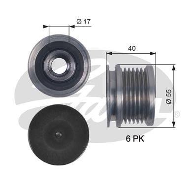 AUDI A3 [8P1] (2003- 2013)/VW AMAROK (2010>) OAP7114 GATES