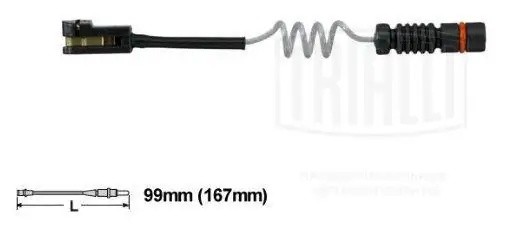 Датчик износа колодок Mercedes Vito (96-)/Sprinter (96-) перед. (PFS 1501) PFS 1501 TRIALLI