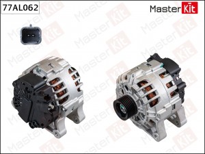 Генератор  CITROEN C4, PEUGEOT 207/307 1.4/1.6 (14V 90A) Masterkit 77AL062 MASTER KIT