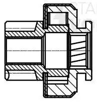 Привод стартера (бендикс) VCS 2733 START VOLT