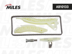 Комплект цепи ГРМ CITROEN C4 1.6 THP без звездочек  (INA 553 0196 10) AB10133 AB10133 MILES