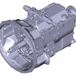 КПП ЯМЗ-53642.10 УРАЛ (1 дисковое сцепление,вал 50.5мм) АВТОДИЗЕЛЬ № 1105.1700025-100 YAMZ