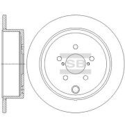 Диск тормозной задний SUBARU LAGASY V 09-, FORESTER 08- SD4706 SD4706 SANGSIN