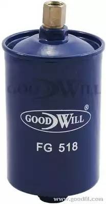 Фильтр топливный FG518 FG 518 GOODWILL