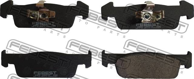 Колодки тормозные передние 2401-LOGIIF FEBEST
