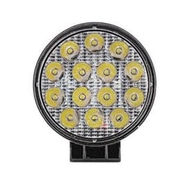 Фара светодиод. круглая, 14LED, рассеянный свет, 42Вт, 112x112x47мм, 12/24В, PRO ALED133 AIRLINE