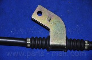Трос ручного тормоза SSANGYONG KORANDO/MUSSO лев.диск. PTD-005 PTD-005 PMC PARTS MALL