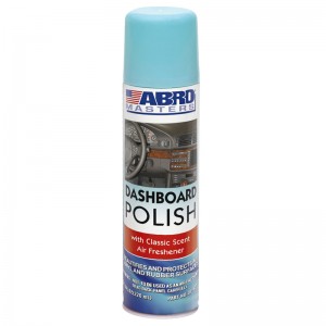 Полироль пластика (панели) 220 мл "Классический аромат" (аэрозоль) "ABRO MASTERS DP633CL ABRO