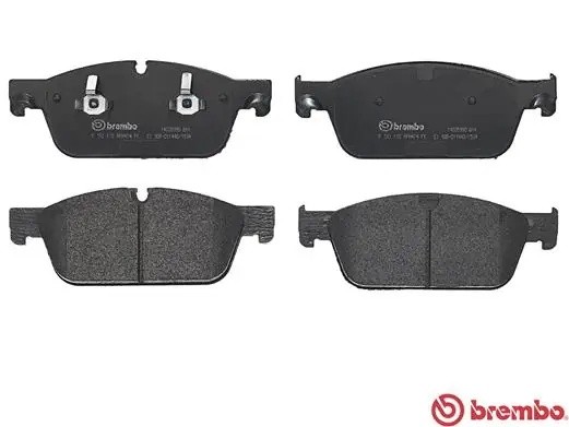 P50112 колодки дисковые передние!\ MB GL X166 3.0-4.5/2.2CDI 12> P50112 BREMBO