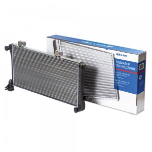 Радиатор ВАЗ-1119 алюминиевый (с кондиционером) АвтоВАЗ 11190-1301012-00 LADA VAZ