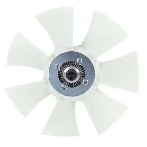 Вентилятор УАЗ-3163 с вязкостной муфтой в сборе Н/О (пластик, 7 лопастей) MEGAPO 130-12-035 MEGA POWER