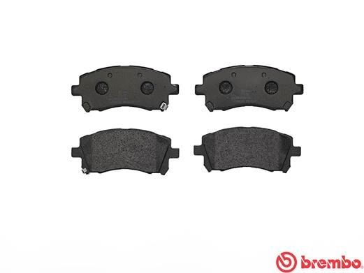 Колодки тормозные P78010 P78010 BREMBO