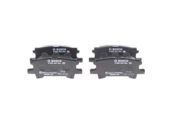 0 986 494 224 колодки дисковые задн.! Lexus RX 300 03> 0 986 494 224 BOSCH