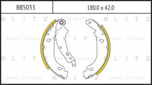 RENAULT CLIO II/ LOGAN 180x42ММ BB5033 BLITZ