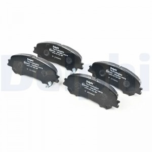 LP3144 колодки тормозные диск. пер. !\ Nissan Qashqai 1.6/2.0/1.5dCi/1.6dCi 13> LP3144 DELPHI