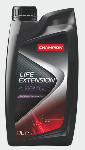 Масло трансмиссионное CHAMPION OIL Life Extension 75W-90 GL-5 полусинтетическое  8203701 CHAMPION LUBRICANTS