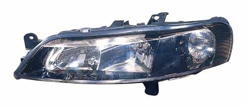 фара левая! электр. черная\ Opel Vectra all 99-01 4421121LLDEM2 DEPO