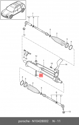Болт VW AUDI SEAT SKODA OE N 104 280 02 VAG