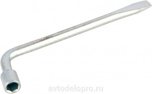 Ключ баллонный Г-образный (19) "АвтоDело" (Техник) 54019 AVTO DELO