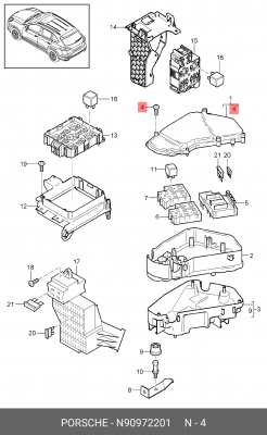 Болт VW AUDI OE N 909 722 01 VAG