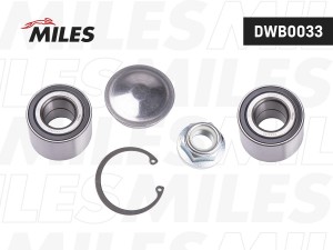 Подшипник ступицы задний RENAULT LOGAN I/NISSAN NOTE/CHEVROLET SPARK M300 04- (S DWB0033 MILES