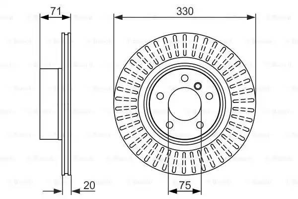 BMW X3 F25 (2010>) 0 986 479 727 BOSCH
