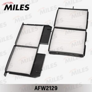 Фильтр салона (упаковка 2 шт) TOYOTA AVENSIS 97-/PICNIC AFW2129 AFW2129 MILES