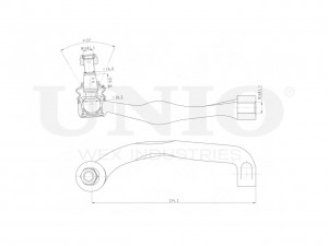 Наконечник рулевой правый SSP-10113 UNIO
