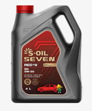 Масло моторное синтетическое 7 RED #9 SP 5W-30, 4л  E108296 E108296 S OIL