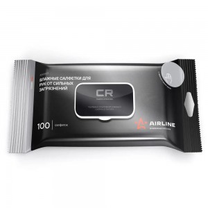 Салфетки влажные для рук с пласт. клапаном PRO (100 шт.) (ANHS07) ANHS07 AIRLINE