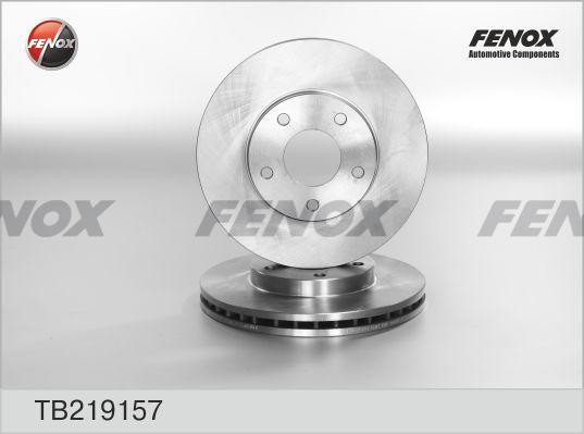 Диск тормозной Nissan Primera (P12) 02-, X-trail 01-, 07-, Almera Tino 00-, Maxi TB219157 FENOX