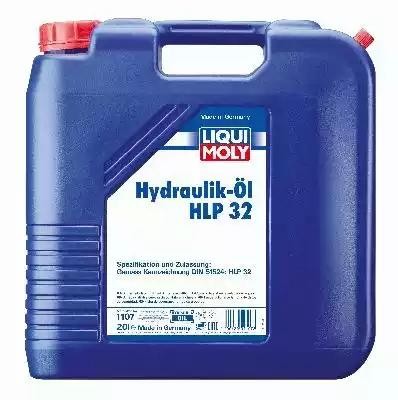 1107 LiquiMoly Мин. гидр.масло Hydraulikoil HLP 32 (20л) 1107 LIQUI MOLY