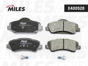 Колодки тормозные передние (Смесь Low-Metallic) C4 14-/C-ELYSEE 12-/PEUGEOT 301  E400528 MILES