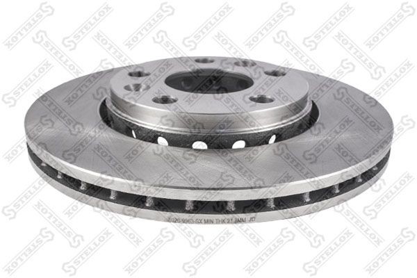 диск тормозной передний!\ Dacia Duster 1.5D 10>, Renault Megane 1.2-2.0/1.5D-1.9 6020-9963-SX STELLOX