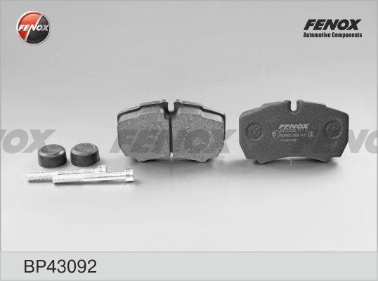 Колодки задние Iveco Daily II/III 02-/06- [109,5*63,8*20, Brembo syst.] BP43092 BP43092 FENOX