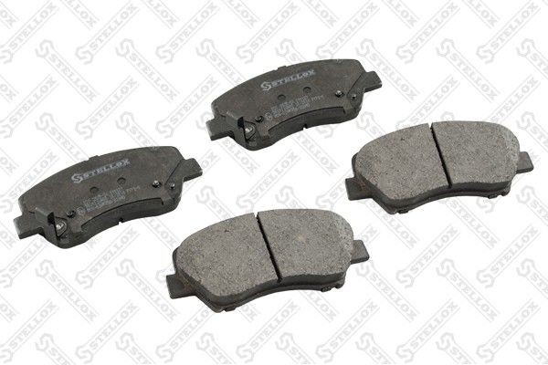 колодки диск. перед. ! с антискрип. пластинами\ KIA Sorento 2.0CRDi/2.0CRDi 4WD  000-352B-SX STELLOX