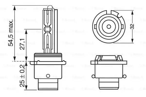 D2S 4300К 1 987 302 904 BOSCH