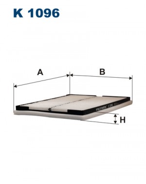 Фильтр салона K1096 FILTRON