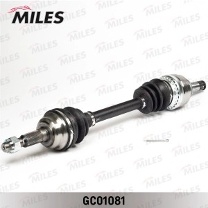 Привод в сборе левый OPEL ASTRA 1.4-1.7D 98-09 (GKN 304414) GC01081 GC01081 MILES
