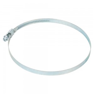 Хомут на патрубки AIRLINE червячный 120-140/9 мм (усиленный, W1 оцинк.) 1 шт. AHCG016 AIRLINE