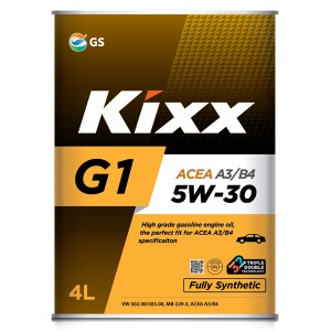 KIXX G1 A3/B4 5W30 4Л ACEA A3/B4 API CF, SN MB 229.3 VW 502.00, 505.00 L531044TE1 KIXX