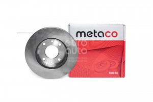 Диск тормозной передний вентилируемый 3050072 3050072 METACO