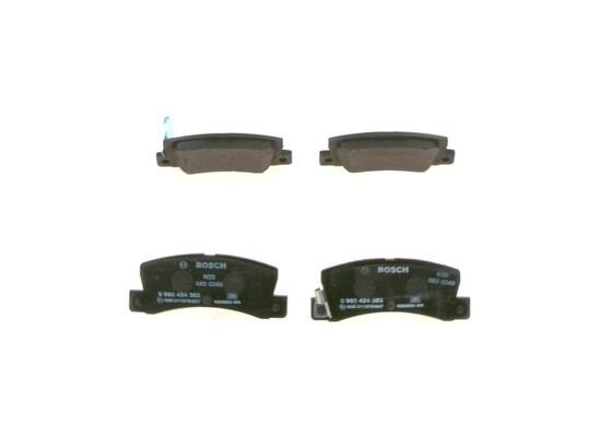 Колодки тормозные TOYOTA Carina,Corolla LEXUS передние (4шт.) BOSCH 0 986 424 383 BOSCH