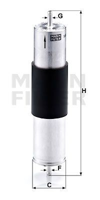 Фильтр топливный WK521/3 WK5213 MANN FILTER